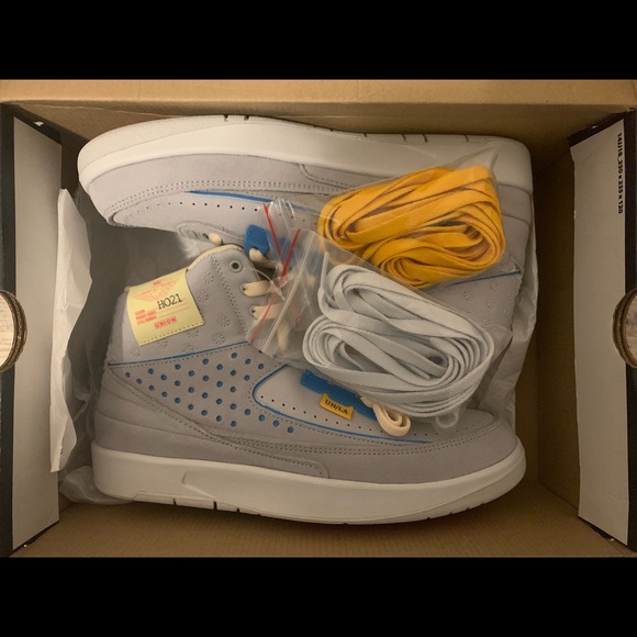 AIR JORDAN 2 GREY FOG SAMPLES - Picture 3 of 7